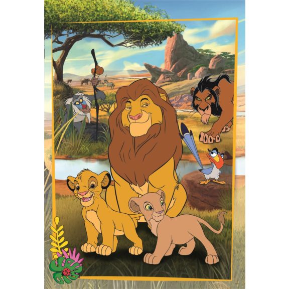 Disney Az Oroszlánkirály Savannah Stories 60 db-os maxi puzzle Clementoni