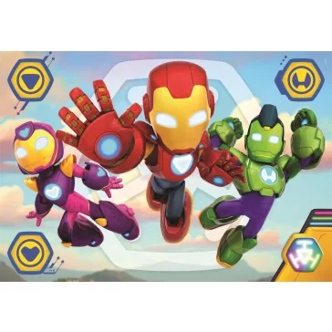   A Vasember és szupercsapata Ready 60 db-os maxi puzzle Clementoni