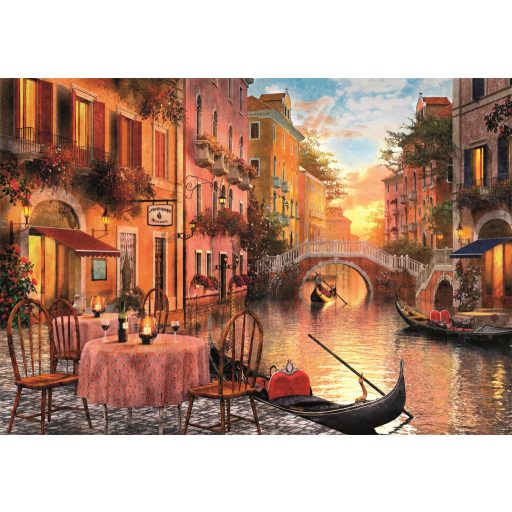 Velence Canal 1500 db-os puzzle Clementoni