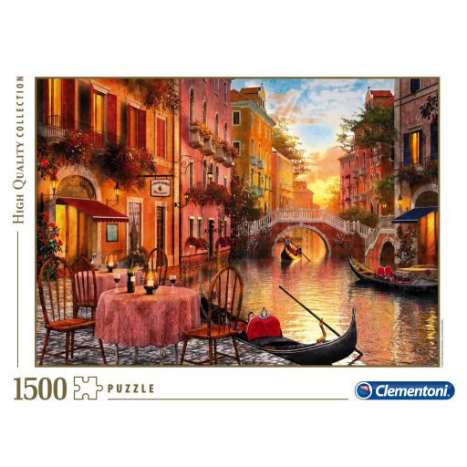 Velence Canal 1500 db-os puzzle Clementoni