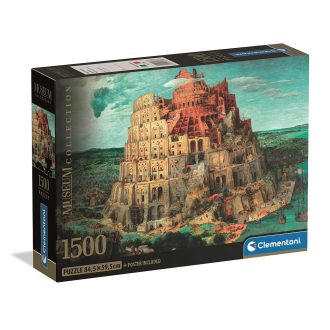 Művészet Babel Tower 1500 db-os Compact puzzle Clementoni
