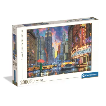 Manhattan Rainy 2000 db-os puzzle Clementoni