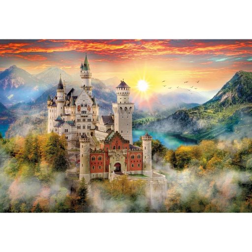 Németország Neuschwantein 2000 db-os puzzle Clementoni