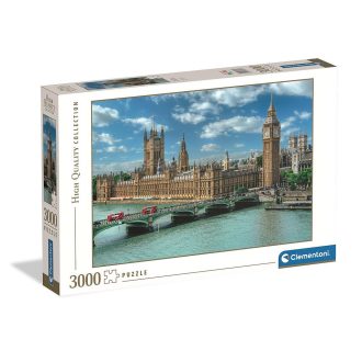 London The House of Parliament 3000 db-os puzzle Clementoni