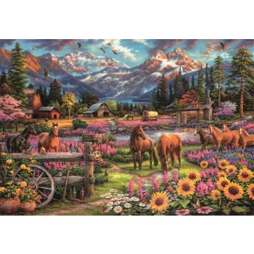 Lovas Free To Roam 3000 db-os puzzle Clementoni