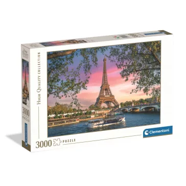 Párizs Iron Lady In Pink 3000 db-os puzzle Clementoni