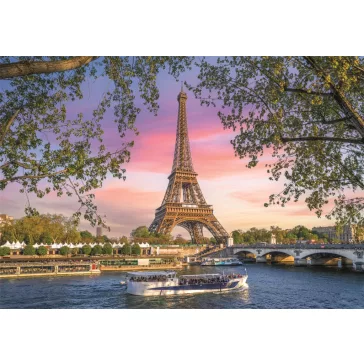 Párizs Iron Lady In Pink 3000 db-os puzzle Clementoni