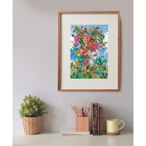 Virágzó gondolatok Head in Jungle 500 db-os puzzle Clementoni