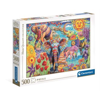 Elefánt Carnival 500 db-os puzzle Clementoni
