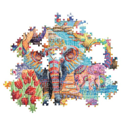 Elefánt Carnival 500 db-os puzzle Clementoni