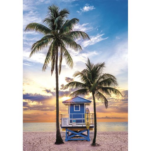 Florida Miami Beach 500 db-os Compact puzzle Clementoni
