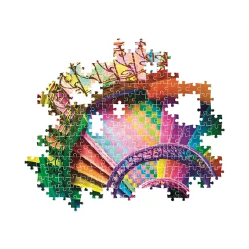   Színes lépcső Colorboom 500 db-os Compact puzzle Clementoni