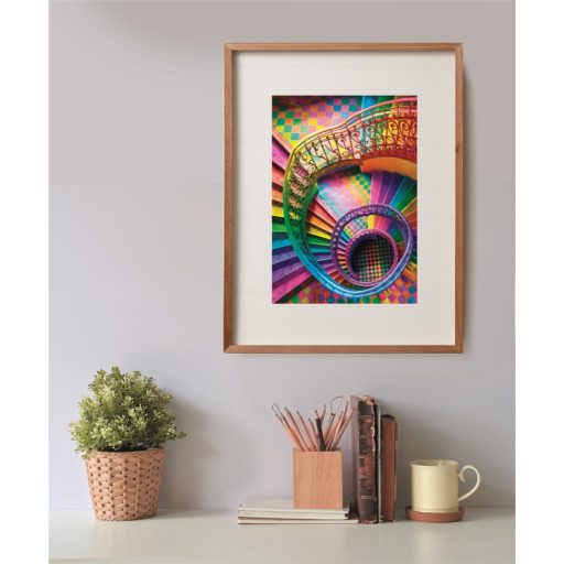 Színes lépcső Colorboom 500 db-os Compact puzzle Clementoni