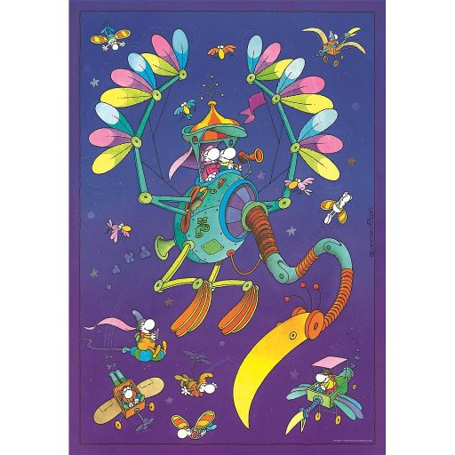 Színes Mordillo 500 db-os Compact puzzle Clementoni