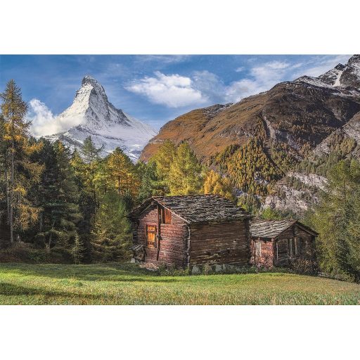 Hegyvidék Charming Matterhorn 500 db-os Compact puzzle Clementoni