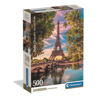 Párizs Along the Seine 500 db-os Compact puzzle Clementoni