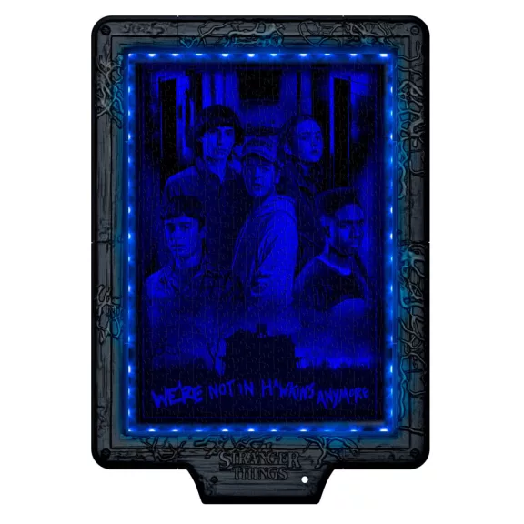 Stranger Things The Demogorgon 520 db-os puzzle LED-es keretben Clementoni
