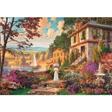   Tájkép Victorian Promenade 500 db-os Compact puzzle Clementoni