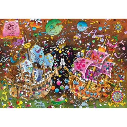 Mordillo The Kiss 6000 db-os puzzle Clementoni