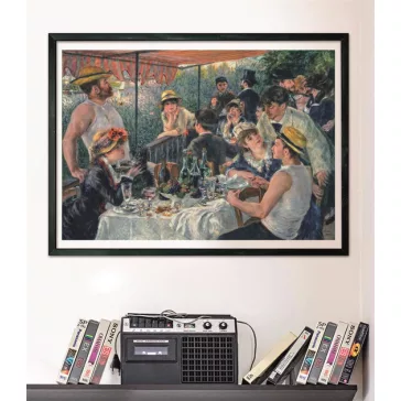   Művészet A csónakázó társaság ebédje Renoir 1000 db-os Compact puzzle Clementoni