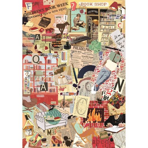 Könyvek Writing 1000 db-os Compact puzzle Clementoni