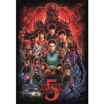   Stranger Things Fight the Darkness 1000 db-os Compact puzzle Clementoni