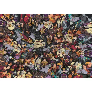   Disney Gonoszok Faces of Darkness 1000 db-os puzzle Clementoni