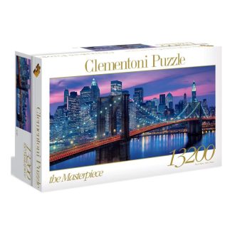 New York Brooklyn Bridge 13200 db-os puzzle Clementoni