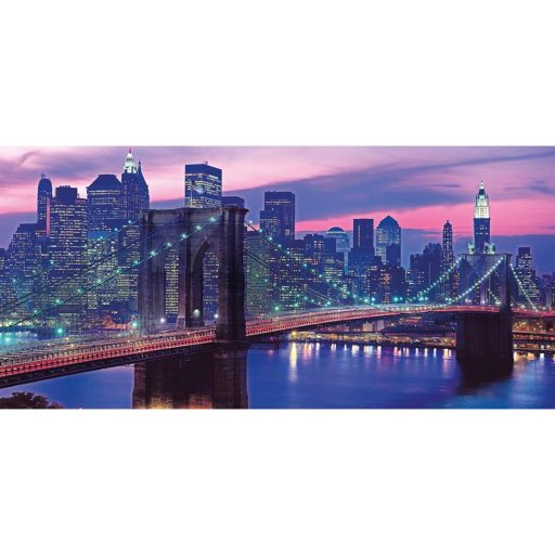 New York Brooklyn Bridge 13200 db-os puzzle Clementoni