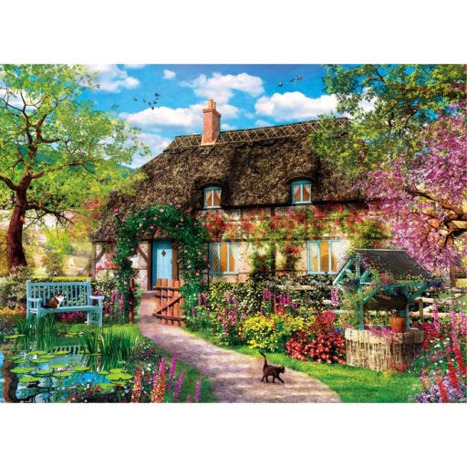 Régi házikó Secret Garden 1000 db-os puzzle Clementoni