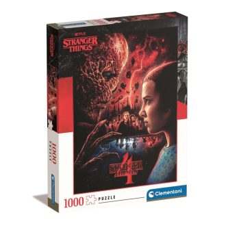   Stranger Things Eleven vs. Vecna 1000 db-os puzzle Clementoni