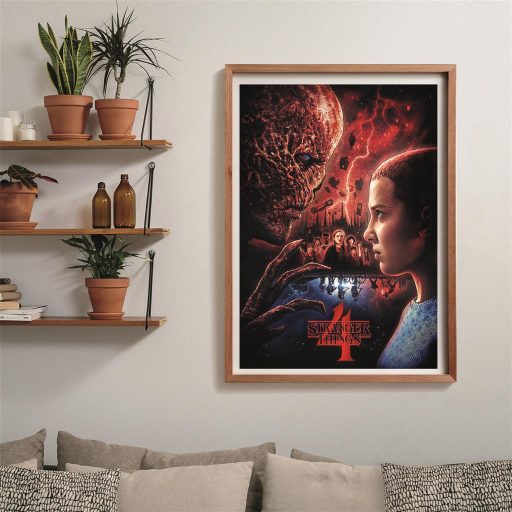 Stranger Things Eleven vs. Vecna 1000 db-os puzzle Clementoni