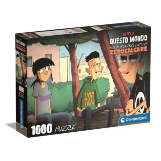   A világ ellen Hoodie Talks 1000 db-os Compact puzzle Clementoni