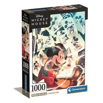   Disney Mickey Memory Lane 1000 db-os Compact puzzle Clementoni