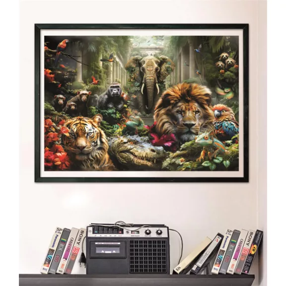 Állatos Mystic 1000 db-os puzzle Clementoni