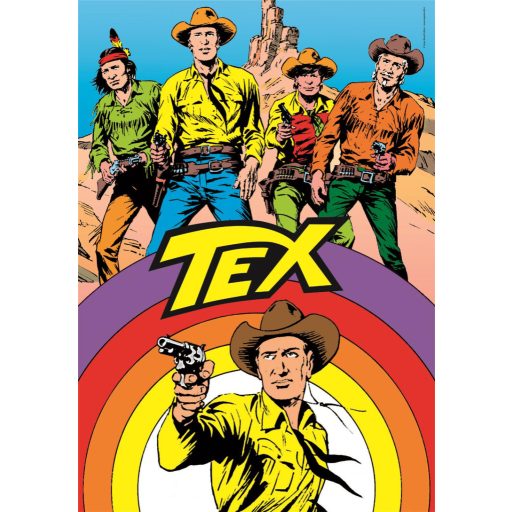 Tex Willer Rainbow 1000 db-os Compact puzzle Clementoni