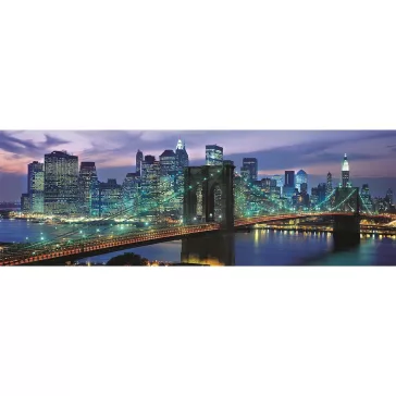   New York Brooklyn Bridge 1000 db-os panoráma puzzle Clementoni