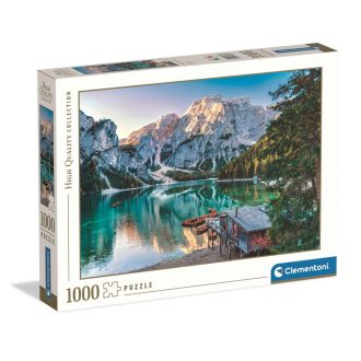 Olaszország Lake Braies 1000 db-os puzzle Clementoni