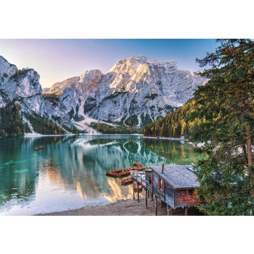 Olaszország Lake Braies 1000 db-os puzzle Clementoni