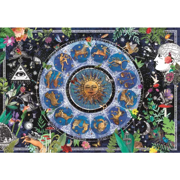 Asztrológia Chart 1000 db-os puzzle Clementoni
