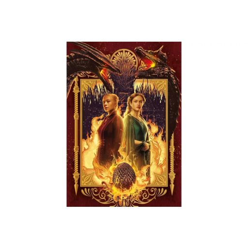 Sárkányok Háza 1000 db-os puzzle Clementoni