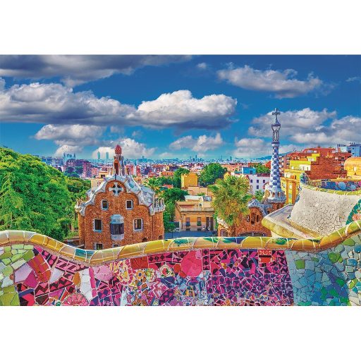 Barcelona Park Güell 1000 db-os puzzle Clementoni