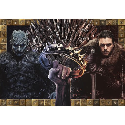 Trónok Harca Ice and Fire 1000 db-os Compact puzzle Clementoni