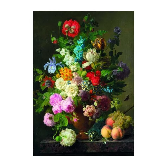 Művészet Virágváza Van Dael 1000 db-os Compact puzzle Clementoni