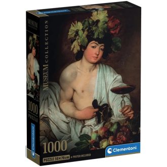   Művészet Bacchus Caravaggio 1000 db-os Compact puzzle Clementoni