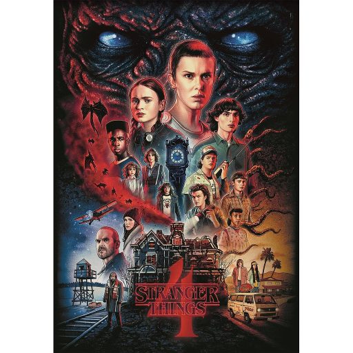 Stranger Things Darkness Rises 1000 db-os Compact puzzle Clementoni