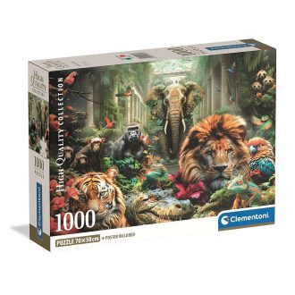 Állatos Mystic Jungle 1000 db-os puzzle Clementoni