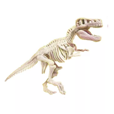   Világító dinoszaurusz Archeo Fun T-Rex régészeti készlet Clementoni