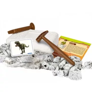   Világító dinoszaurusz Archeo Fun T-Rex régészeti készlet Clementoni
