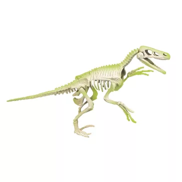   Világító velociraptor Archeo Fun régészeti készlet Clementoni